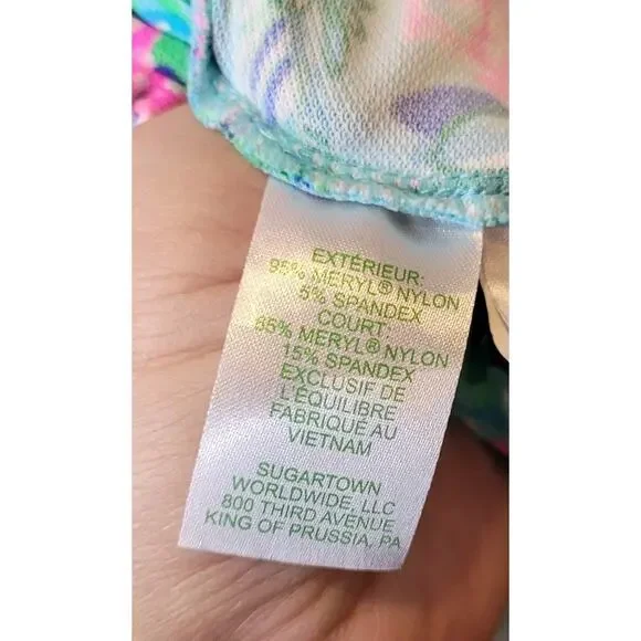 Lilly Pulitzer Luxletic Silvia Dress in Blue Horizon Parfection Print Large Golf - Picture 13 of 15